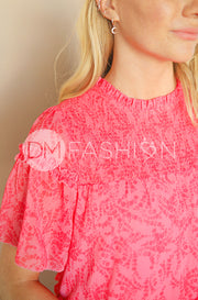Kara Hot Pink Dress - DM Exclusive - Restocked