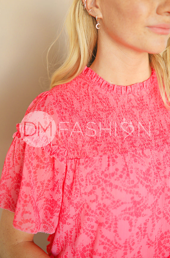 Kara Hot Pink Dress - DM Exclusive