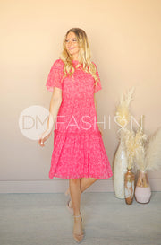 Kara Hot Pink Dress - DM Exclusive