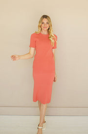 Jump Into Fall Knit Salmon Set - FINAL SALE-FINAL FEW