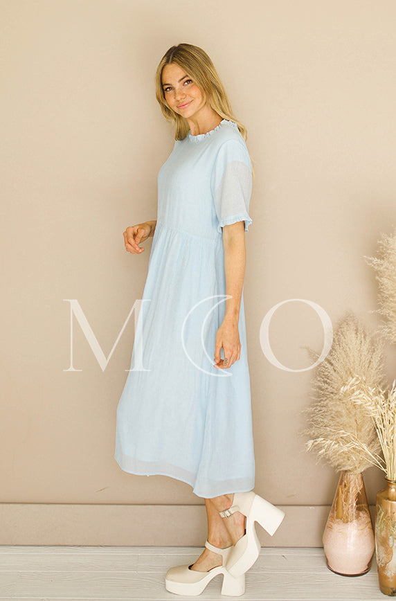 Mary Pearl Blue Dress - MCO