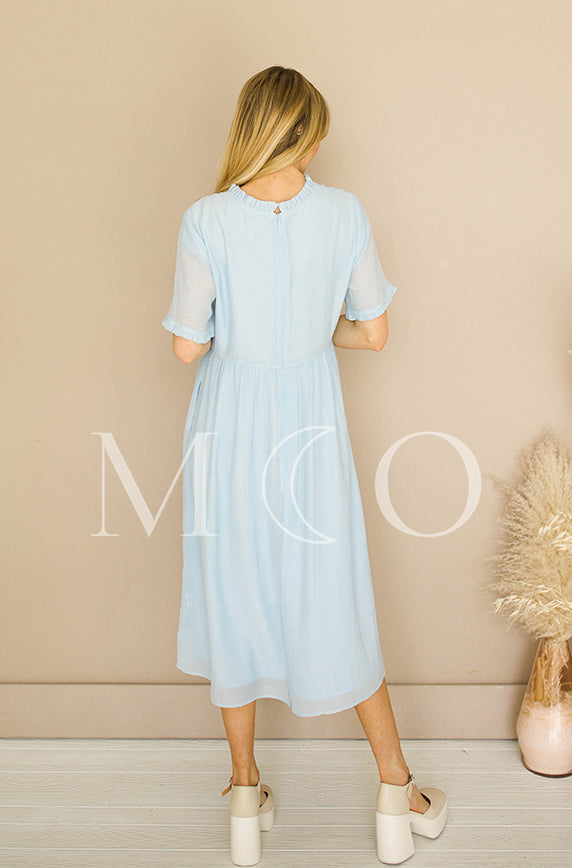 Mary Pearl Blue Dress - MCO