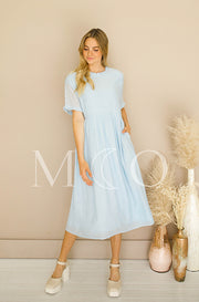 Mary Pearl Blue Dress - MCO