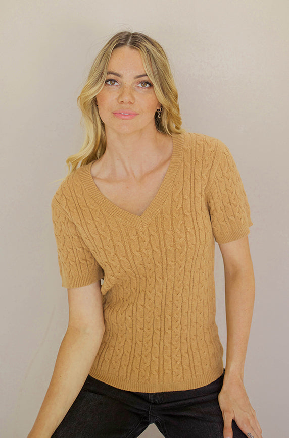 Nice to Know You Knit Sweater Top - FINAL SALE