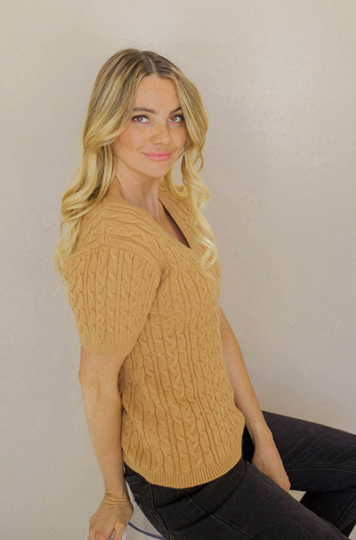 Nice to Know You Knit Sweater Top - FINAL SALE - FINAL FEW