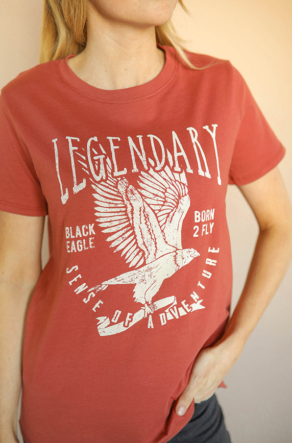 Legendary Marsala Tee - FINAL SALE