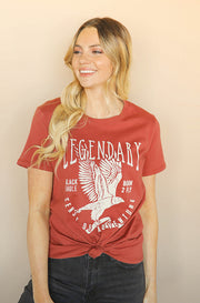Legendary Marsala Tee - FINAL SALE