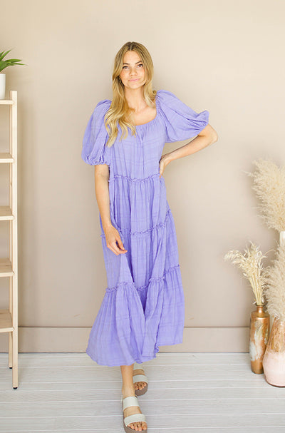 Hope Lavender Textured Maxi - FINAL SALE - FINAL FEW