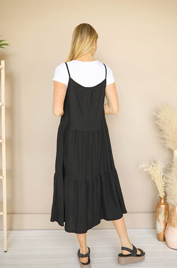 Ophelia Black Dress - FINAL SALE