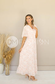 Kami Peach Blossom Dress - DM Exclusive - Bump Friendly