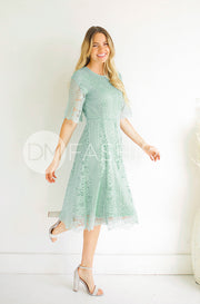 Lillian Sage Dress - DM Exclusive