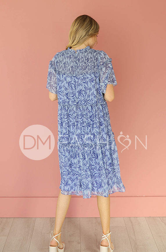 Kara Navy Dress - DM Exclusive