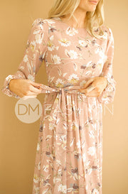 Skye Dusty Rose Floral Maxi - DM Exclusive- FINAL FEW