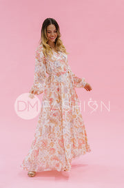 Chanel Créme Décor Floral Maxi - DM Exclusive - Nursing Friendly - Maternity Friendly