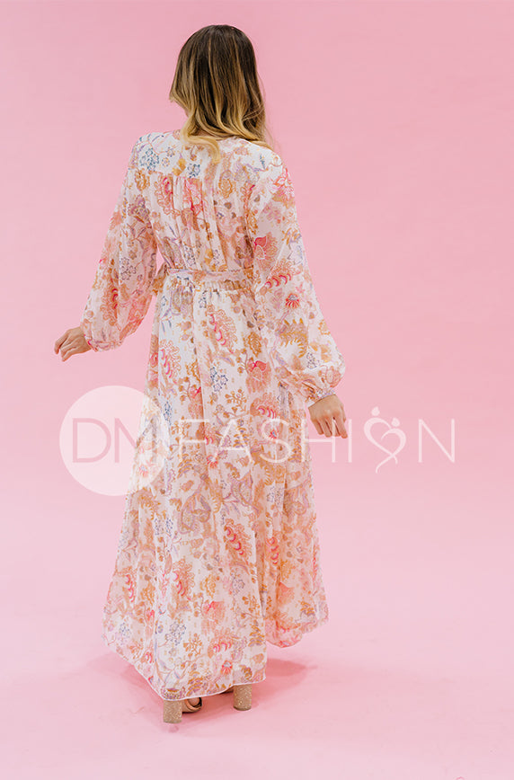 Chanel Créme Décor Floral Maxi - DM Exclusive - Nursing Friendly - Maternity Friendly