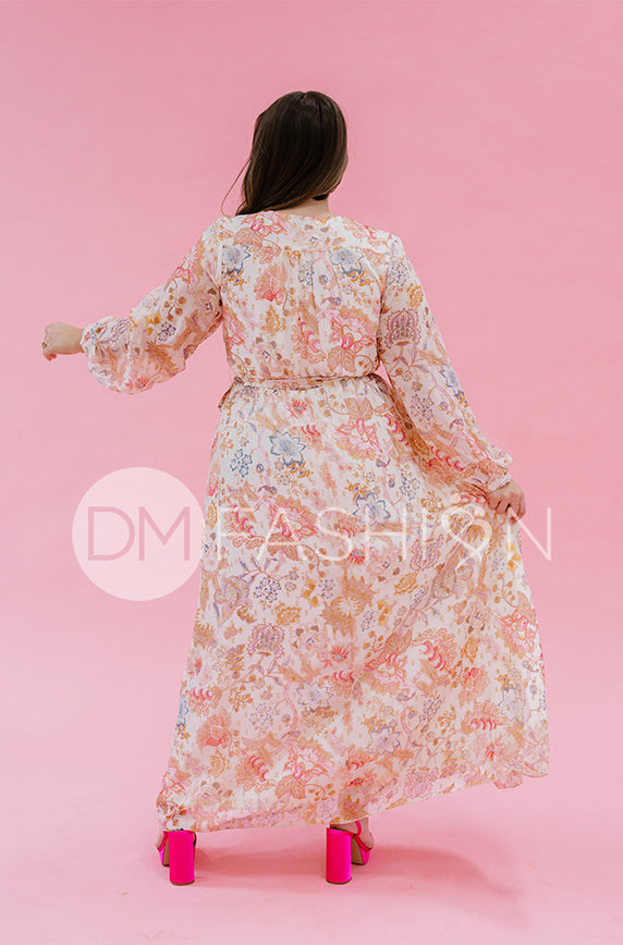 Chanel Créme Décor Floral Maxi - DM Exclusive - Nursing Friendly - Maternity Friendly