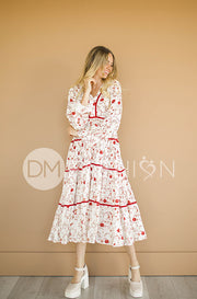 Ainsley Primrose Dress - DM Exclusive - Maternity Friendly