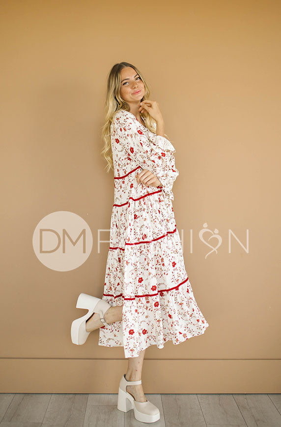 Ainsley Primrose Dress - DM Exclusive - Maternity Friendly