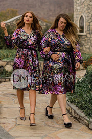 Danica Floral Sequin Dress - DM Exclusive