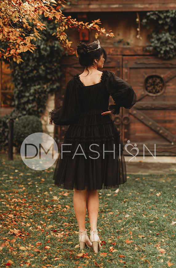 Sasha Black Dress - DM Exclusive - Maternity Friendly