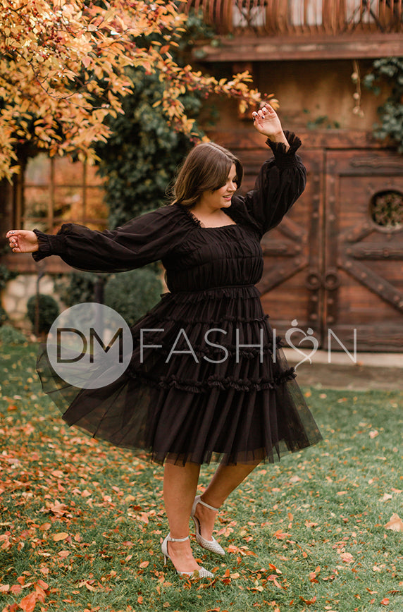 Sasha Black Dress - DM Exclusive