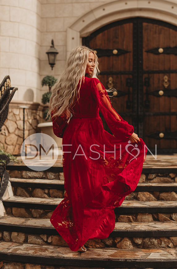 Skye Red Gown - DM exclusive - Restocked