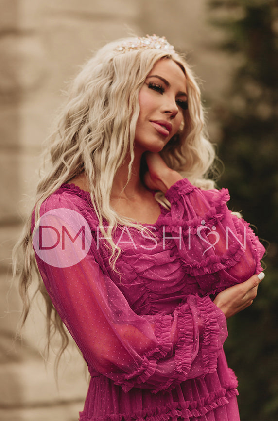 Genevieve Magenta Haze Gown - DM Exclusive