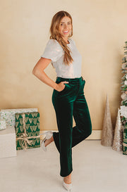 City Night Silver Blue Sequin Top- FINAL SALE