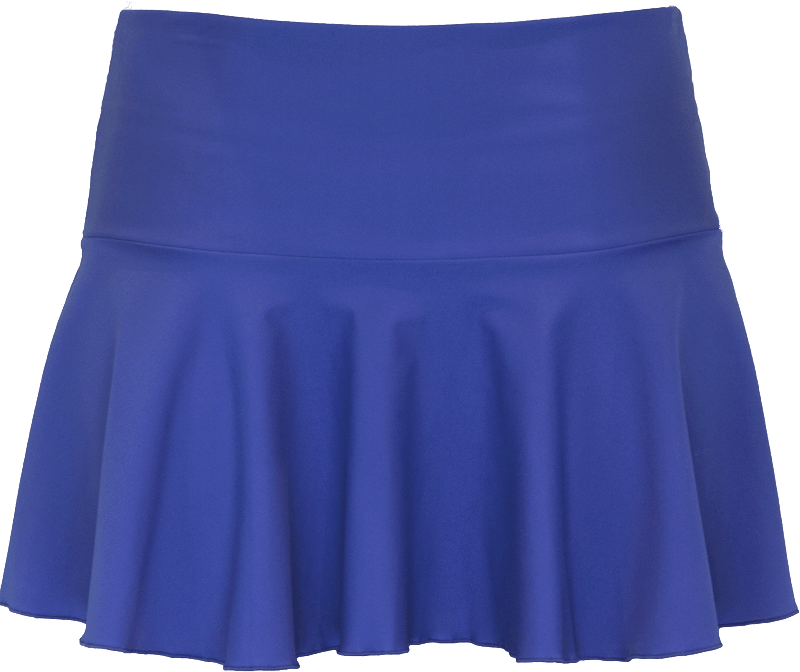 Ruffle Skirt - Royal Blue - FINAL SALE - FINAL FEW – DM Fashion