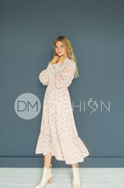 Amy Floral Bud Midi Dress - DM Exclusive - Restocked - FINAL SALE